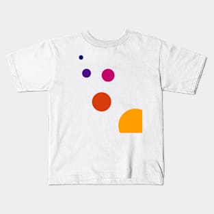 colorful circle Kids T-Shirt